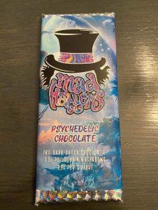 Mad hatters chocolate bar