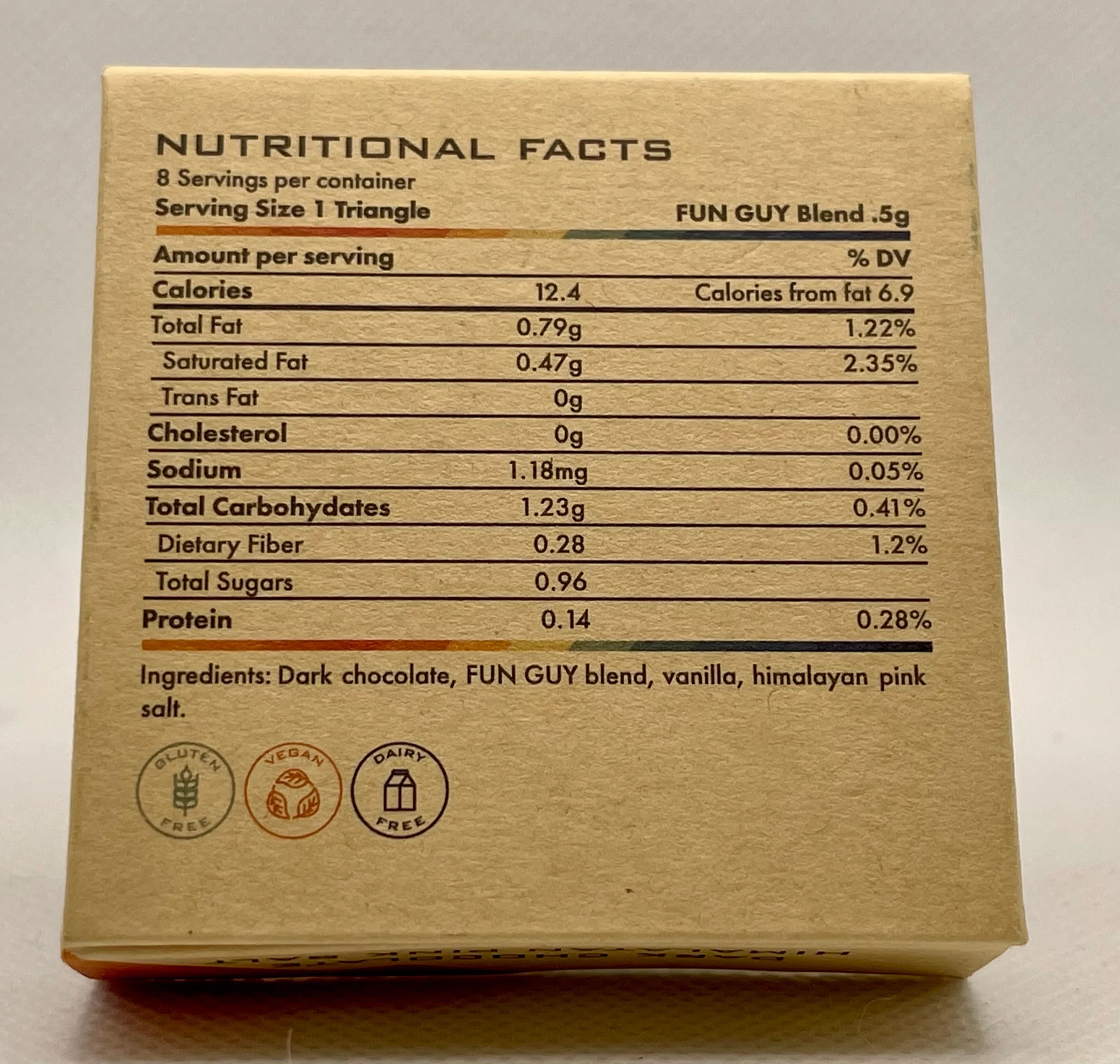 funguy chocolate bar